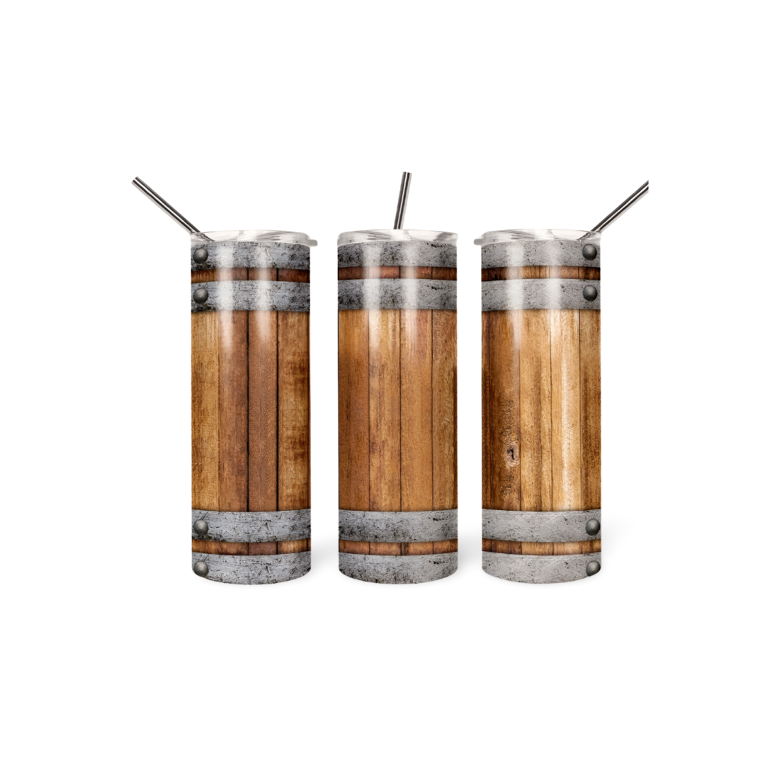 Whisky Barrel Wood Tumbler