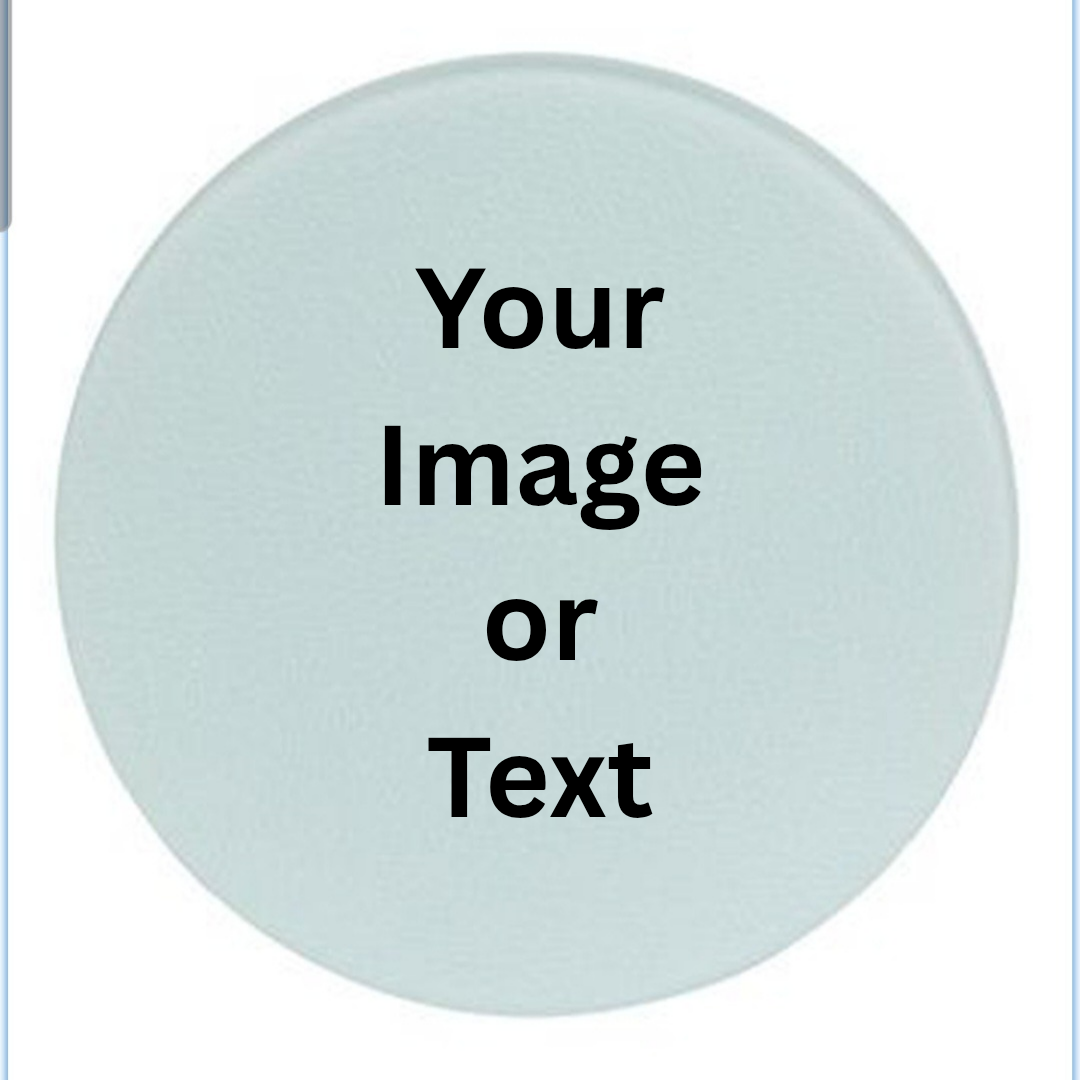 Jean Custom Cutting Board - Round - Send Your Image