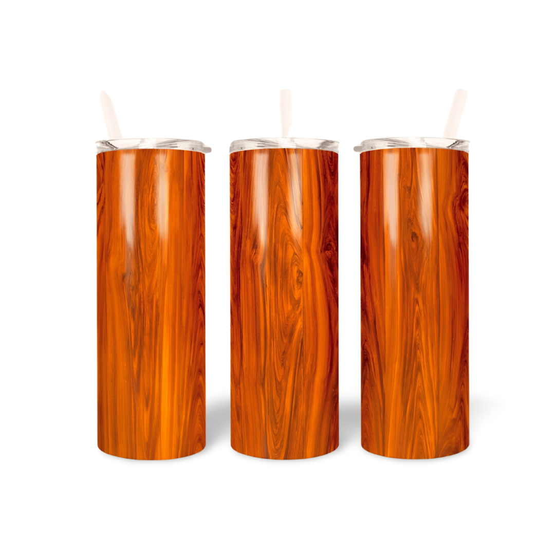 Brown Wood Tumbler - 04