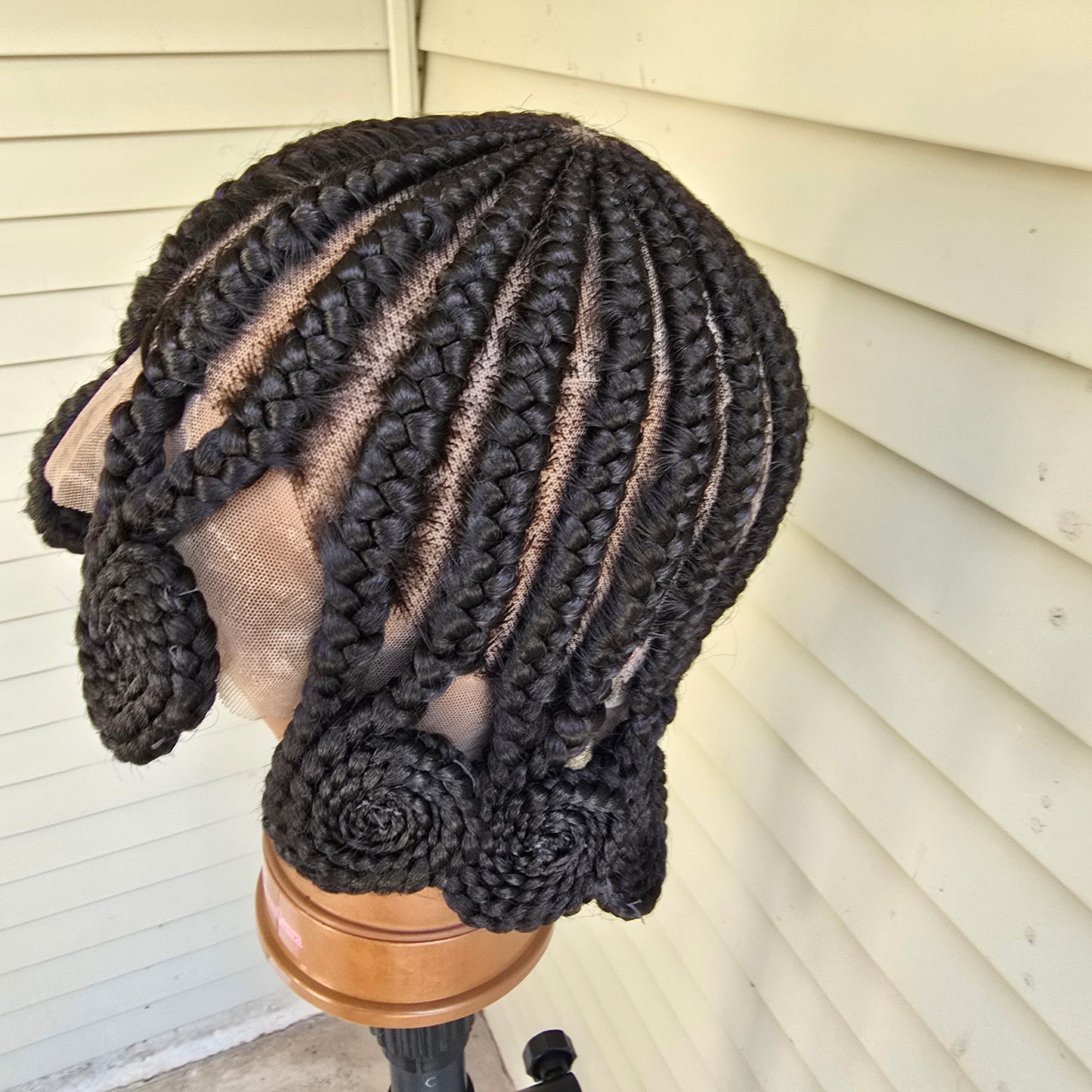 Keita Braided Full Lace Wig (Koroba) - Synthetic