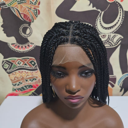 Zola Senegalese Twist Full Lace Crotchet Wig - 123 Strands - Synthetic