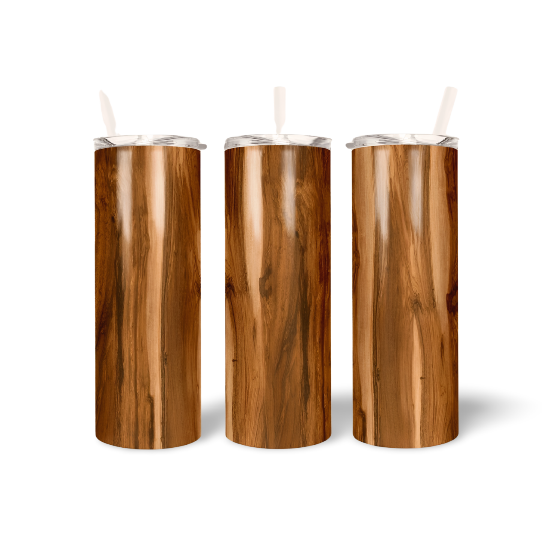 Brown Wood Tumbler - 08