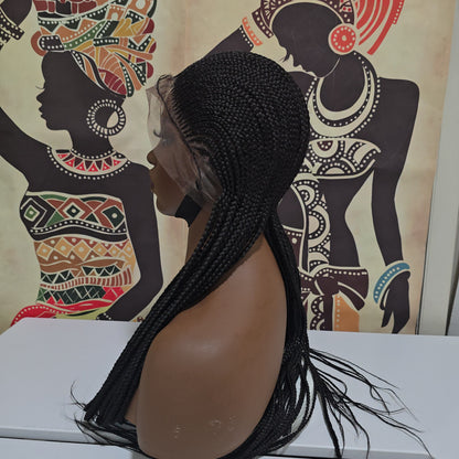 Nia Braided Full Lace Wig - Synthetic