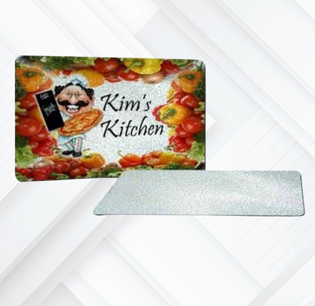 Jean Custom Cutting Board - Rectangle - Send Your Image