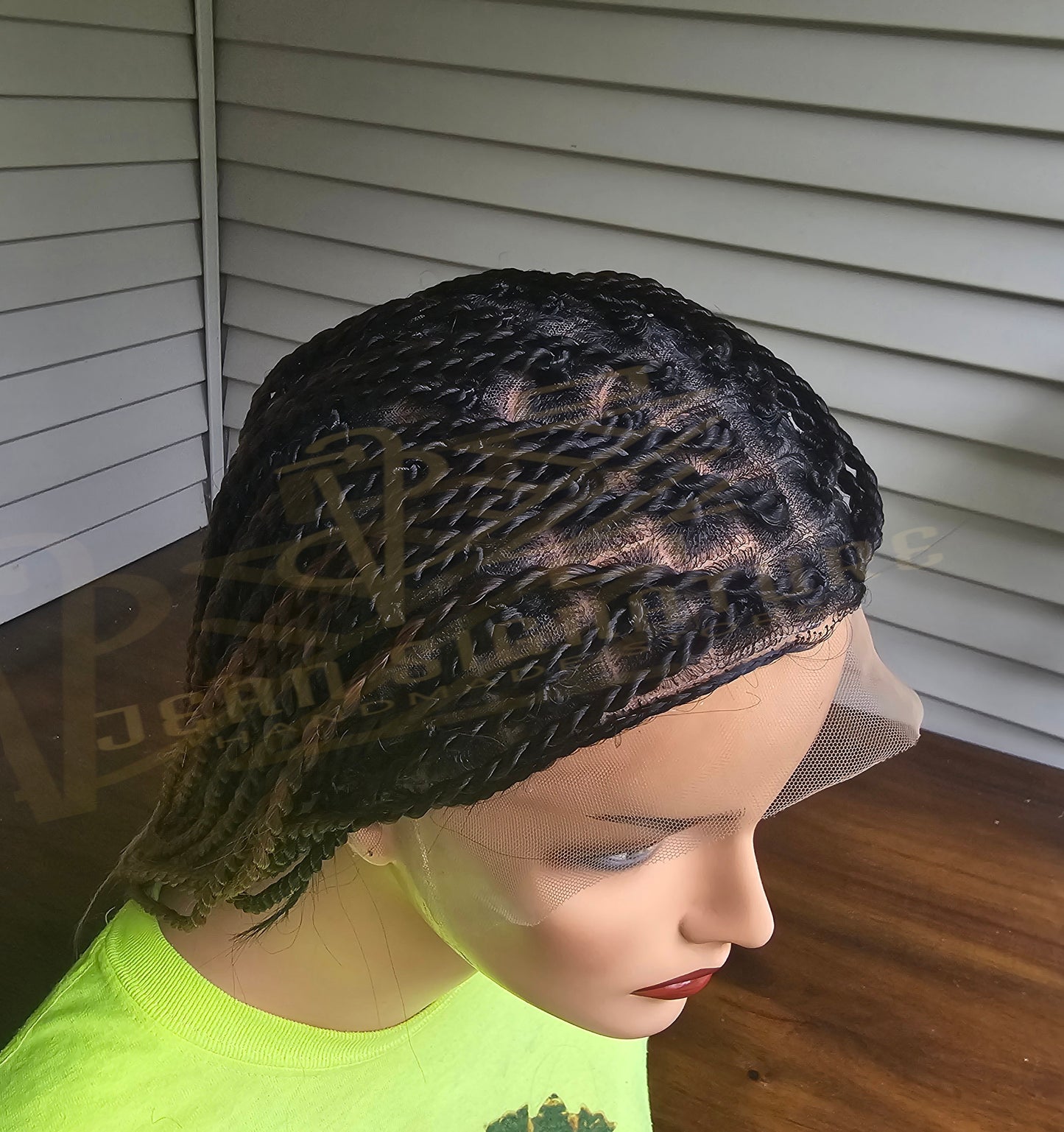 Zola Ombre Senegalese Twist Full Lace Crotchet Wig - 95 Strands - Synthetic