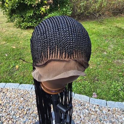 Nia Braided Full Lace Wig - Synthetic