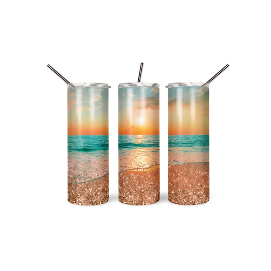 Sunset Beach Tumbler