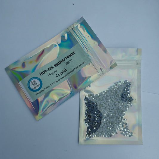 Hot-Fix Rhinestones SS10 (10 gross) - Crystal