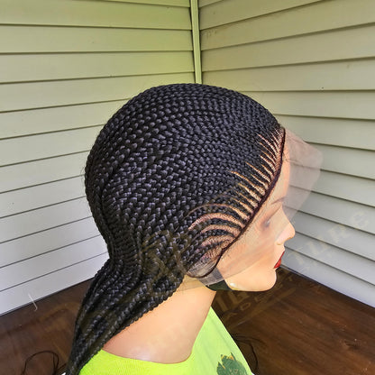 Nia Braided Full Lace Wig - Synthetic