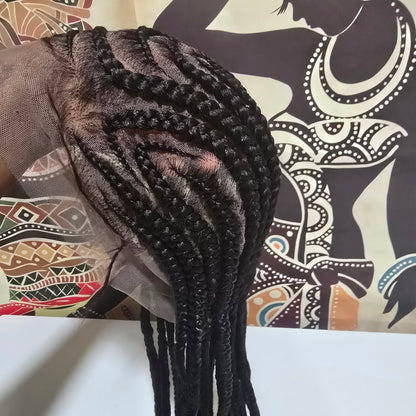 Tene Braided Full Lace Wig - Synthetic